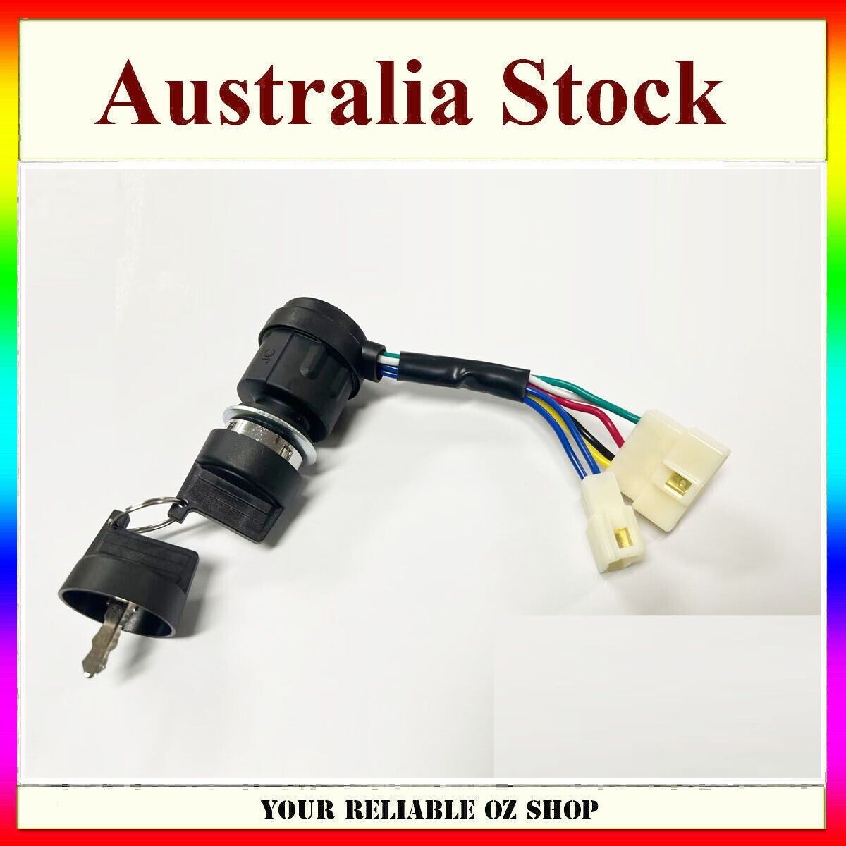 7 wire Starter ignition key switch For gasoline generator 163CC 5.5/6.5HP 196CC
