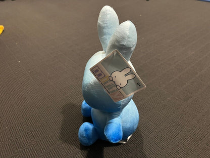 Brand New Colour Your World with Miffy Licensed Miffy Bunny Plush 18cm Blue