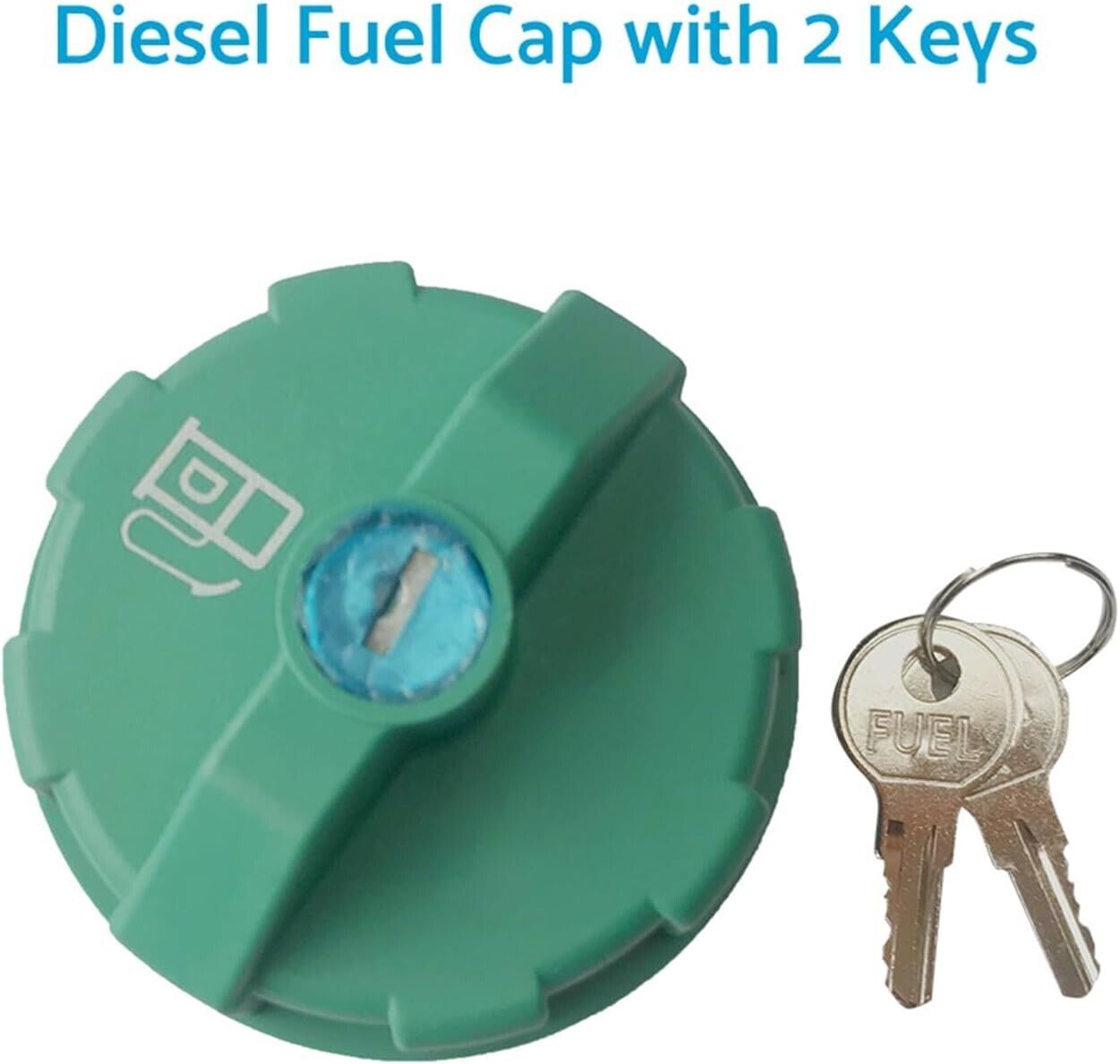 Diesel Fuel Tank Cap + Key For Bobcat Loaders: S250, S300, S330, S70, T110, T140