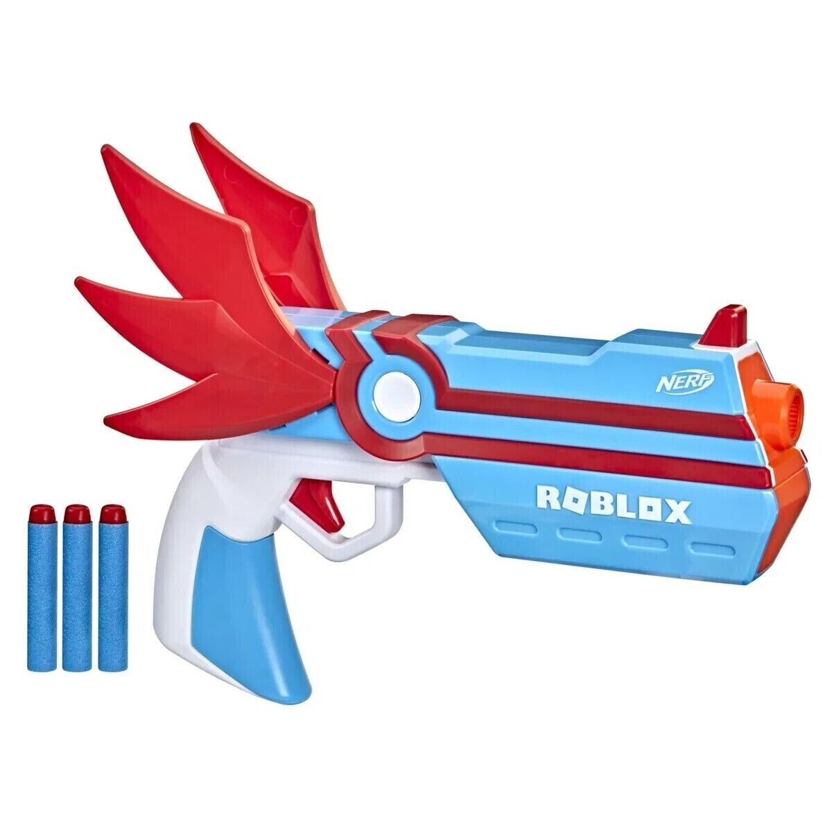 New NERF Roblox MM2 Dartbringer Blaster Blue Ages 8+ Toy Gun Play Fire Gift