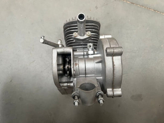 Faulty 80cc 2 Stroke Motor Engine motorised Motorized silver