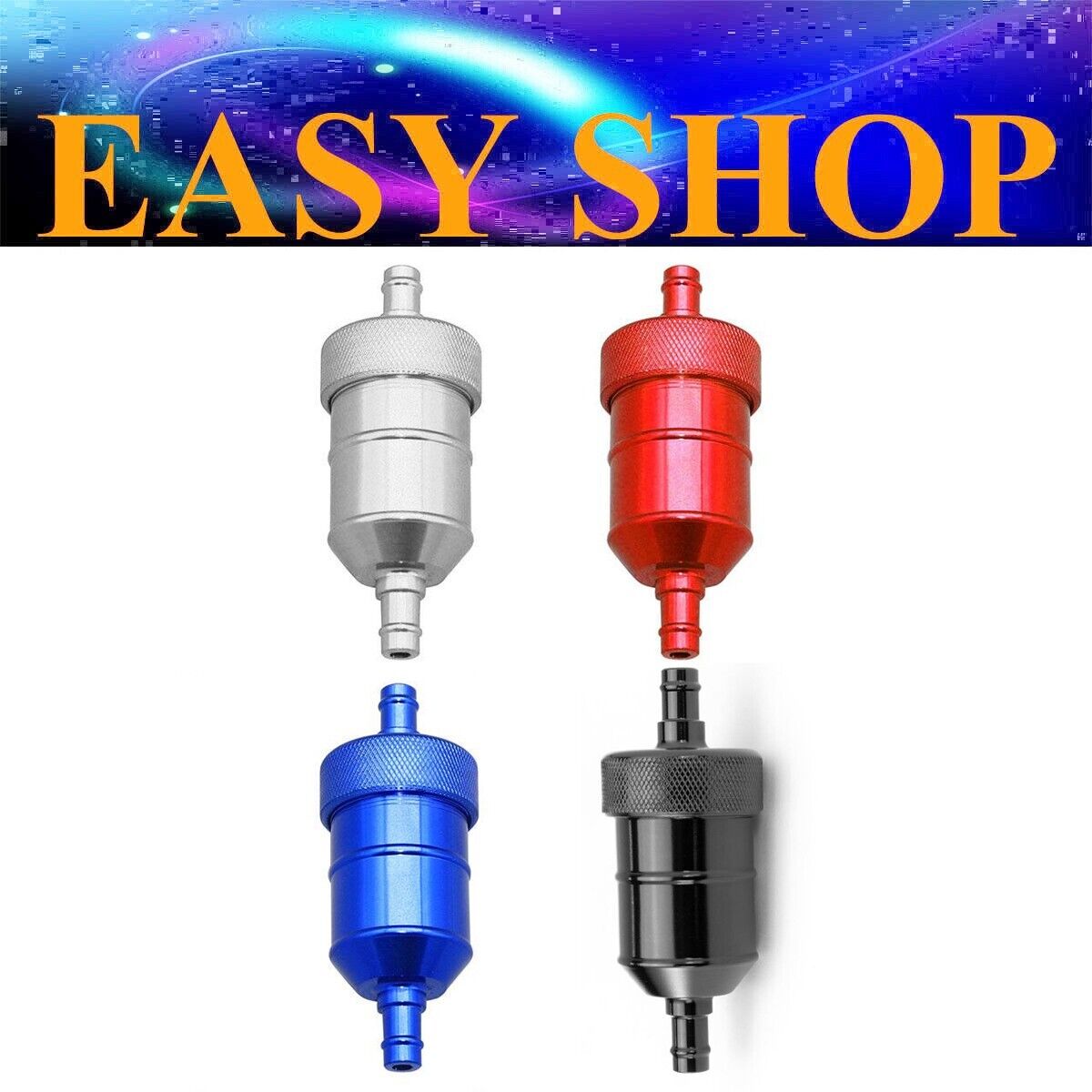 4x INLINE 8MM Petrol Fuel Filter 50cc 90cc 150cc 250cc SSR SDG Lifan Zongshen