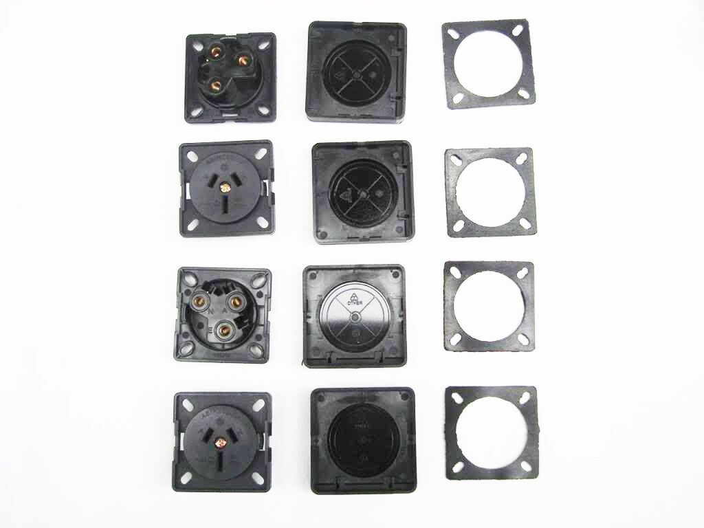 4Pcs 240V Power Point Socket Outlet Waterproof Caravan Camper Trailer Toolbox