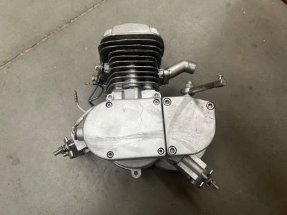 Faulty 80cc 2 Stroke Motor Engine motorised Motorized silver
