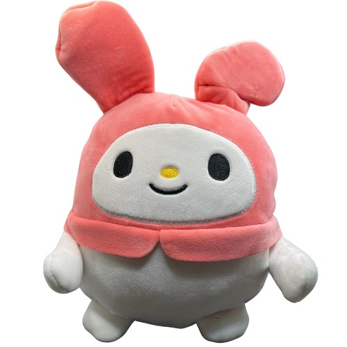 25cm Hello Kitty & Friends Squashy Podgies Series Soft Toy Sanrio Licensed Plush
