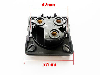 2pcs 240v Power Point Socket Outlet Waterproof Caravan Camper Trailer Tool Box