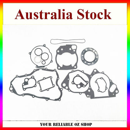Full Complete Gasket Seal Kit Top Bottom End Bore Engine For Honda CR250R Bike