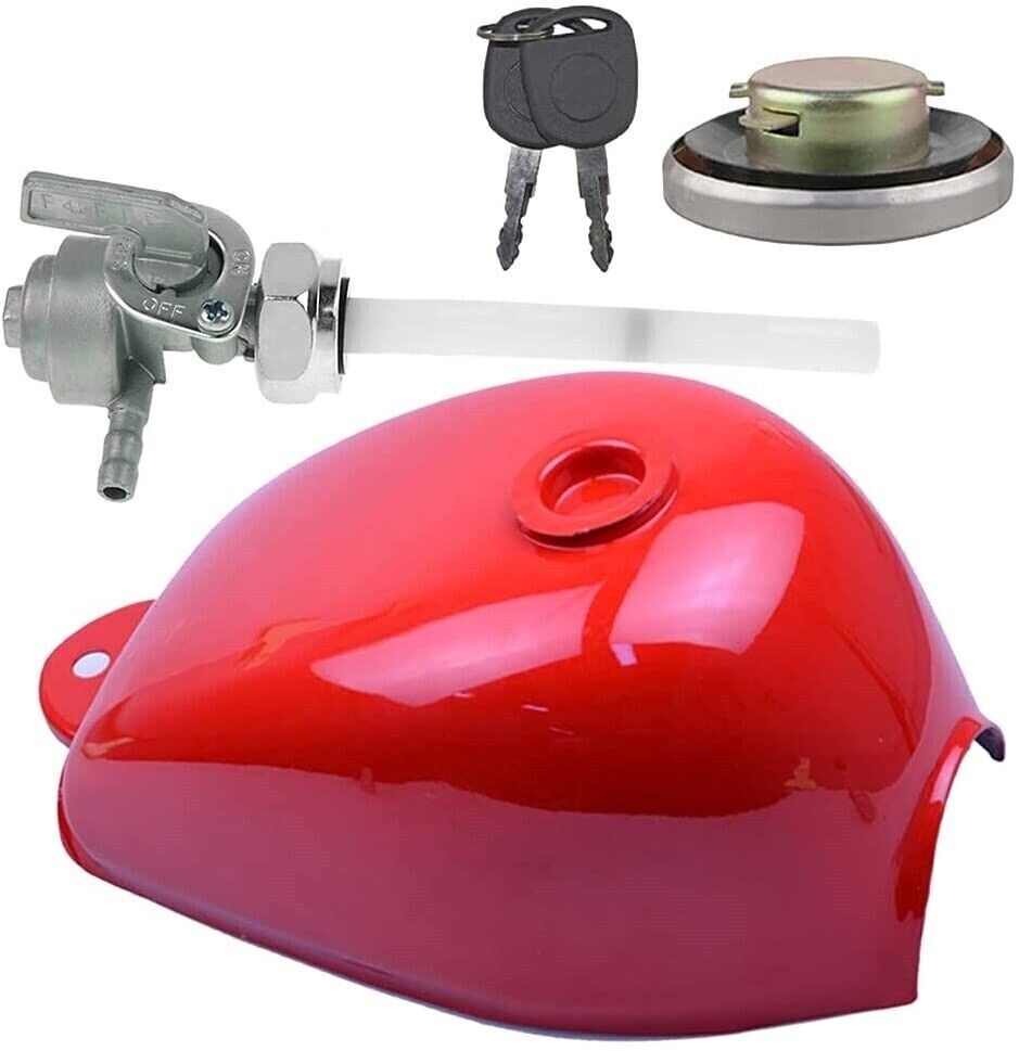 RED Petrol Fuel Gas Tank For Honda Z50 Z50A Z50J Z50R Mini Trail Monkey Bike