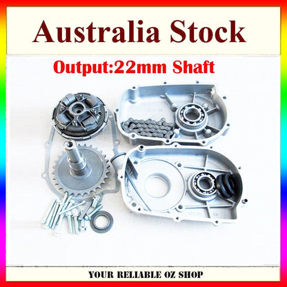 Wet clutch 2:1 reduction gearbox GX240 GX270 GX390 188F 177F 190F Gokart Engine