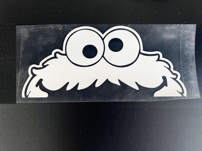 PEEPING COOKIE Sticker Decal Drift JDM Car Wall Window Funny Door Ute ATV Bike