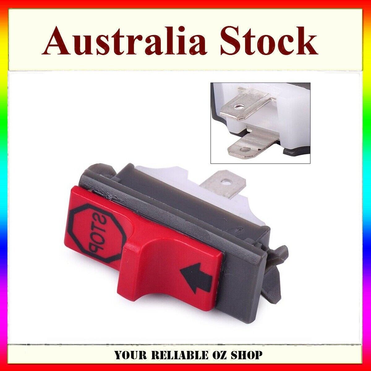 2 PIN Kill Stop Switch Fits For Husqvarna 365 371 372 372XP 336 Chainsaw