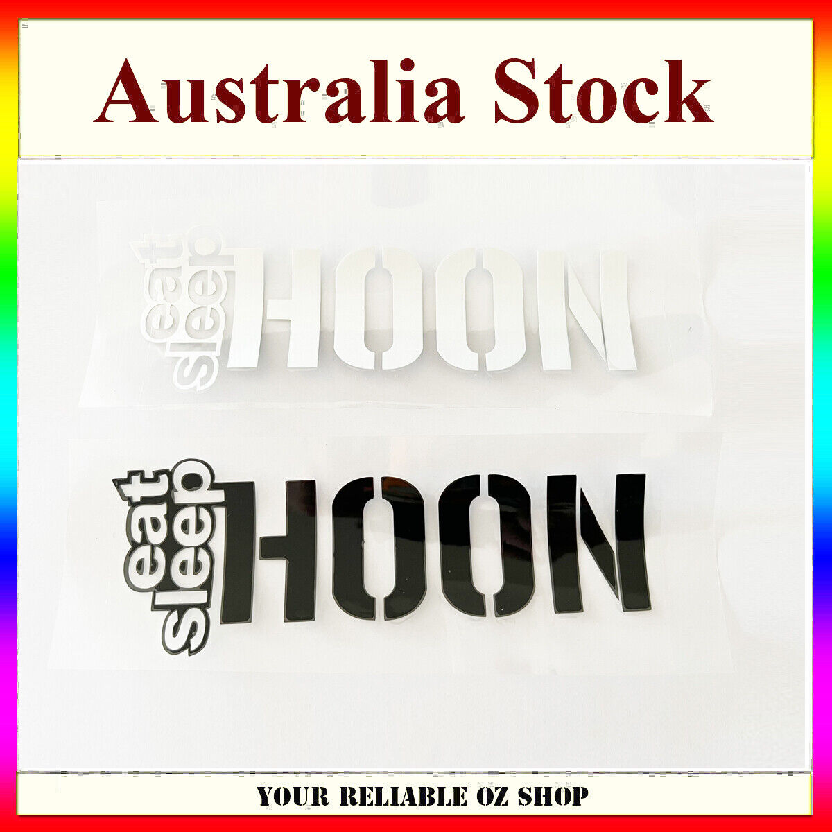 EAT SLEEP HOON Sticker JDM Drift Import Decal CAR illest FATLACE WINDOW DOOR