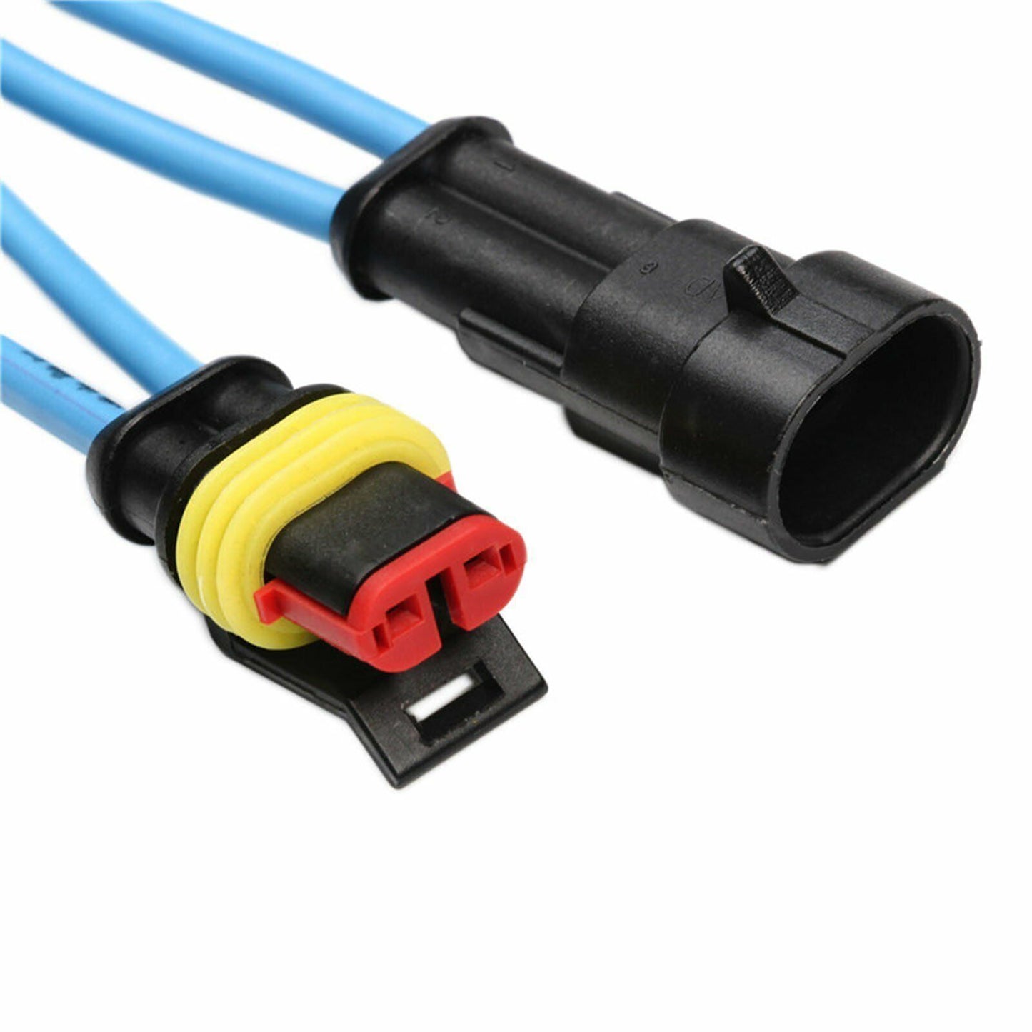 1/2/3/4/5/6 Pin Waterproof IP67 Car Electrical Wire Connector Plug Socket 12V
