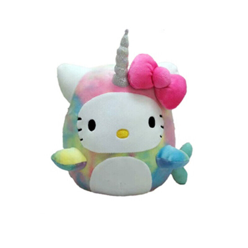 Brand New Licensed Sanrio Hello Kitty Cuddle Plush Unicorn Bubble Tea Toy 30cm