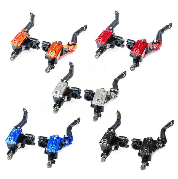 Brake Master Cylinder Lever Hydraulic 7/8" 22mm For Honda Yamaha Kawasaki Suzuki