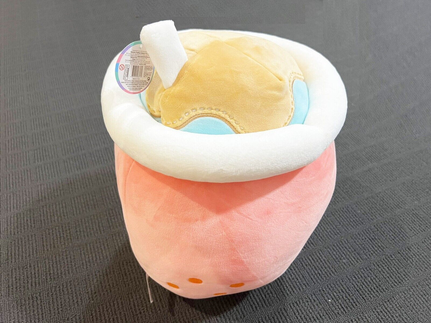 35cm Boba Bubble Milk Tea Plush Stuffed Soft Toy Hugging Doll Pillow Plushie