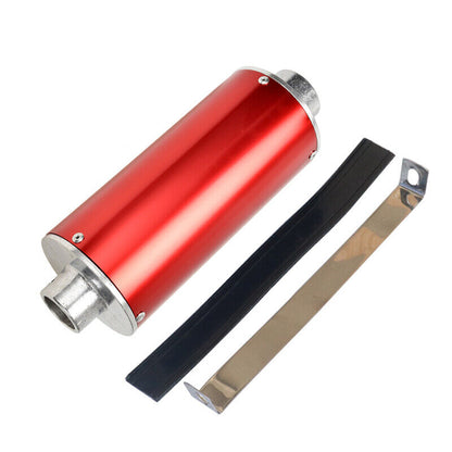 28mm Muffler Exhaust Pipe Tip 50cc 90cc 110cc 125cc 150cc PIT Quad Dirt ATV Bike