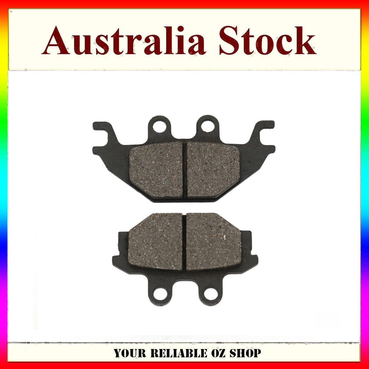 Front Rear Brake Pads For SYM SB125 SB250 Ni-Wolf Outlander 300 Quadlander 600