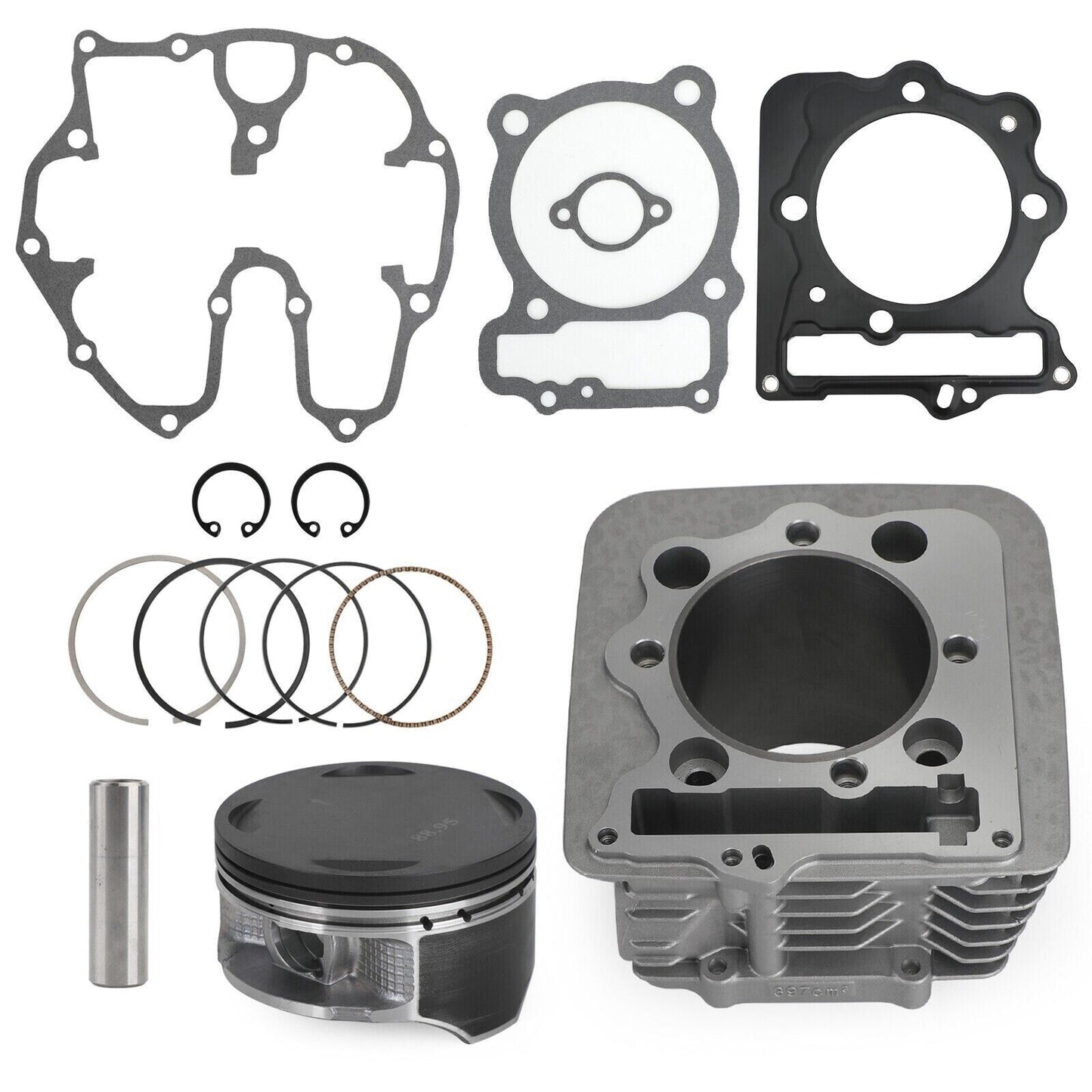 85MM BARREL CYLINDER BORE PISTON FOR HONDA XR400R TRX400EX Sportrax 400 TRX400X