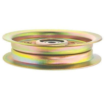 Single Slot Flat Idler Pulley For Craftsman PTY9000 24728981 For MF 50-22 ZT ZTR