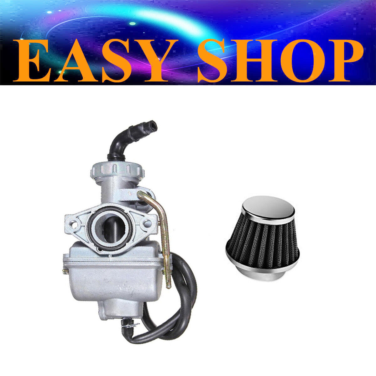 PZ17/20mm Carburettor Carby Air Filter 50cc 70cc 90cc 110cc 125cc ATV QUAD BIKE