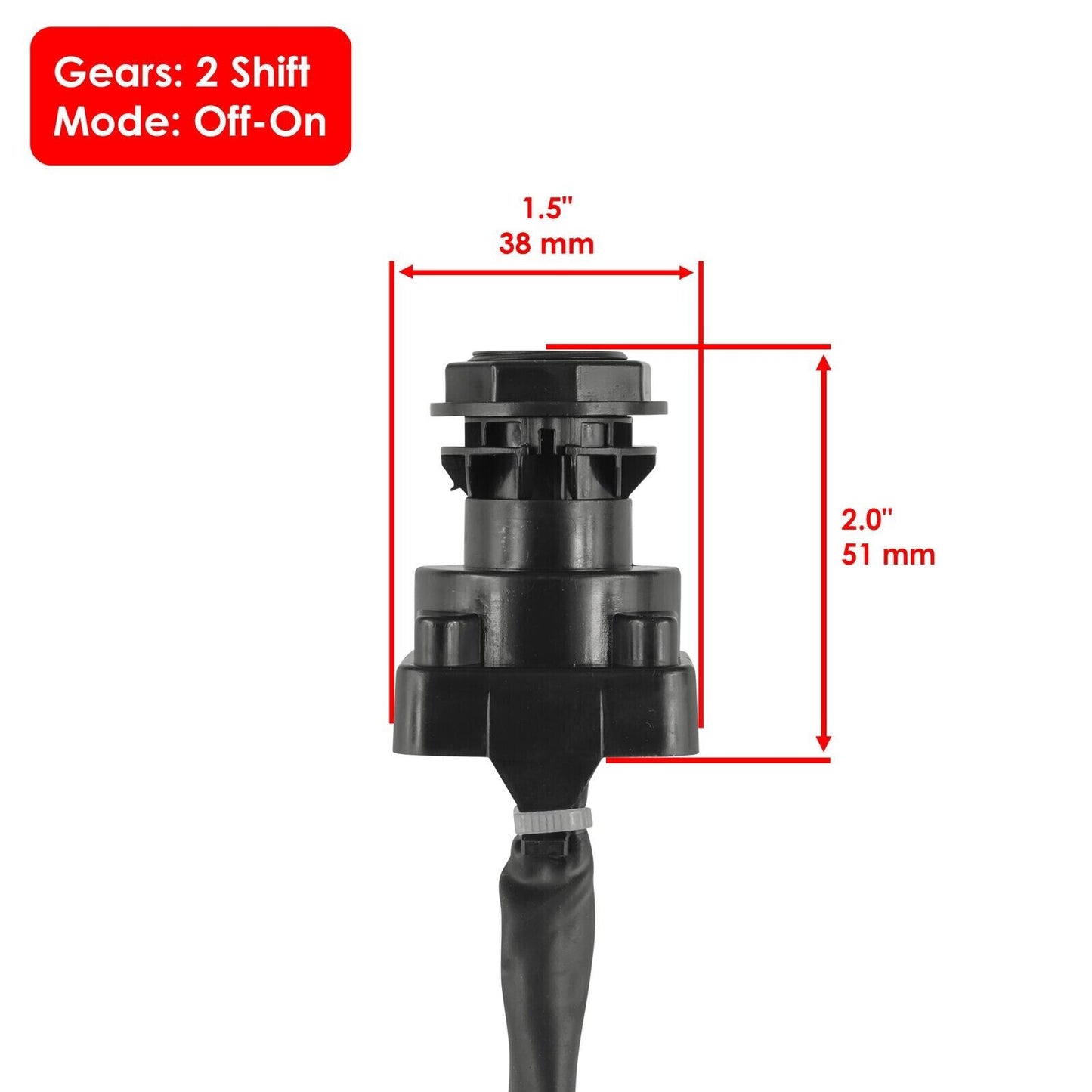 2 WIRES KEY IGNITION SWITCH FOR KAWASAKI BAYOU 220 KLF220 250 KLF250 300 KLF300