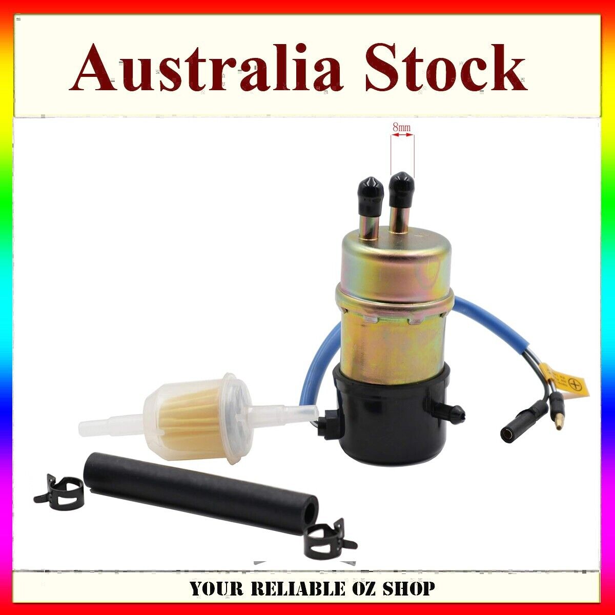 Electric Fuel Pump 12v Kawasaki Mule Fuel Pump 49040-1055 KAF620 3000 3010 3020