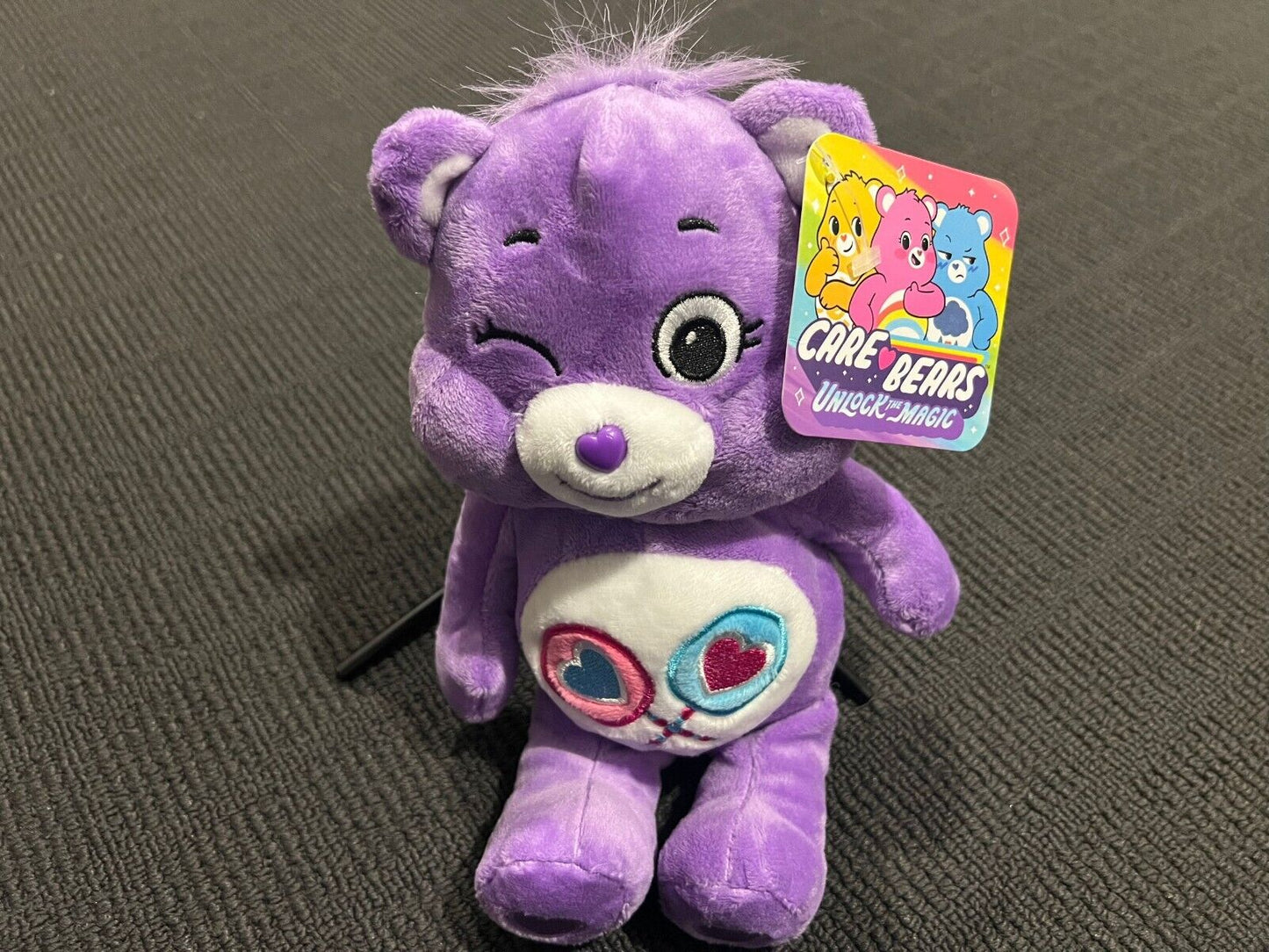 Brand New Licensed Care Bears Unlock The Magic Plush Share Bear 20cm Soft Toy