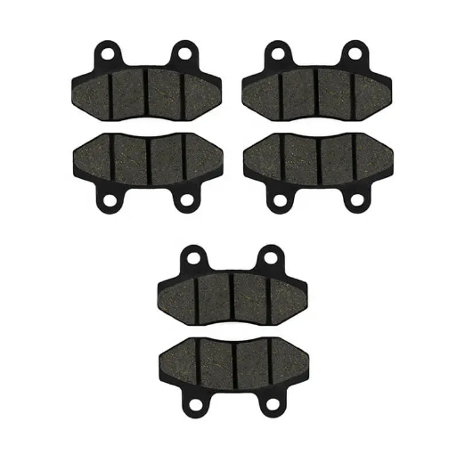 3 Sets Front Rear Brake Pads FOR HYOSUNG GT 650 S 2005 GT650 GV650 GT250R