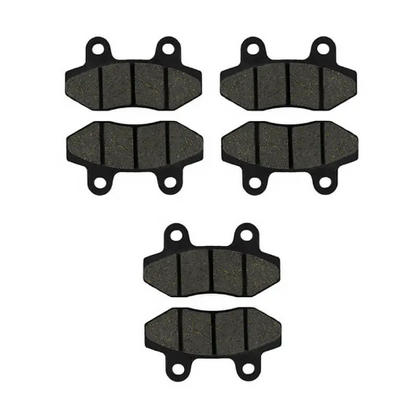 3 Sets Front Rear Brake Pads FOR HYOSUNG GT 650 S 2005 GT650 GV650 GT250R