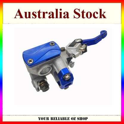 Blue CNC 22mm Brake Master Cylinder Lever For Honda XR400R XR600R XR650L XR650R