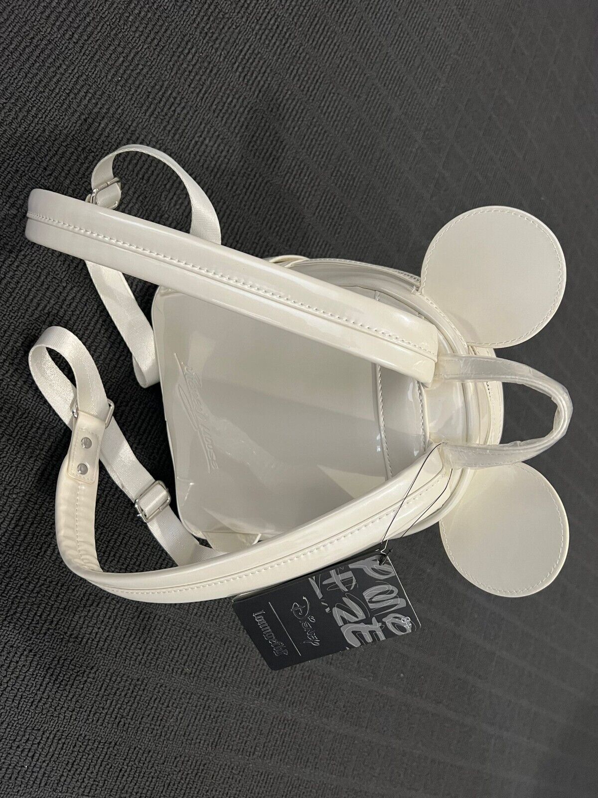 New Loungefly Disney Mickey Mouse Wedding Pearl White Cosplay Mini Girl Backpack