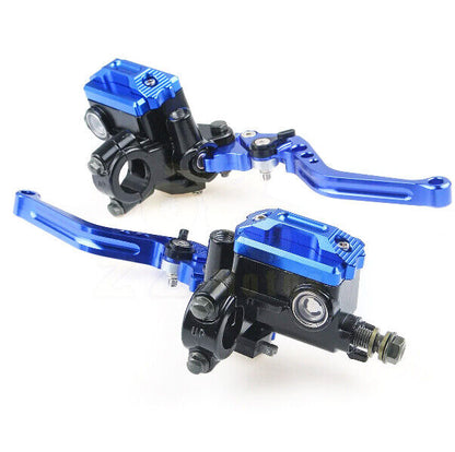 Brake Master Cylinder Lever Hydraulic 7/8" 22mm For Honda Yamaha Kawasaki Suzuki