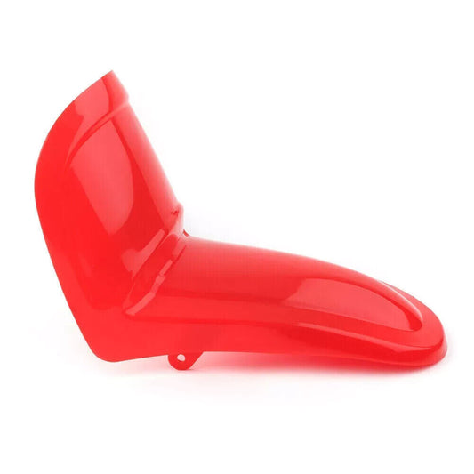 RED Plastic Front Mud Guard Fender Cover For Yamaha PW50 PY50 Y-Zinger PeeWee