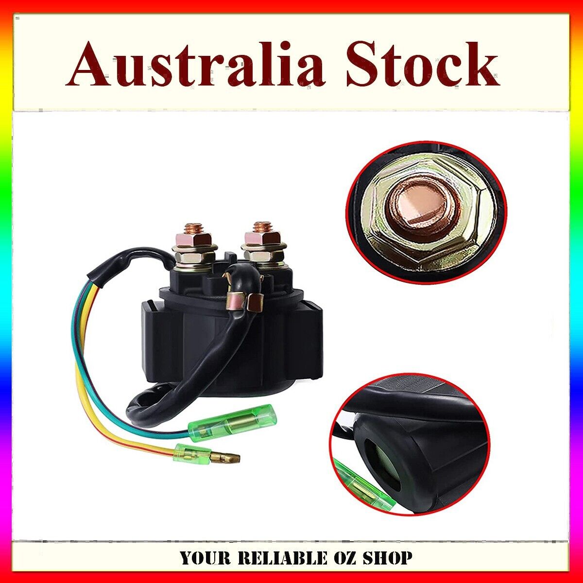 RELAY STARTER SOLENOID FOR HONDA  35850-HN1-A70 ATC125M ATC250SX CH125 ELITE