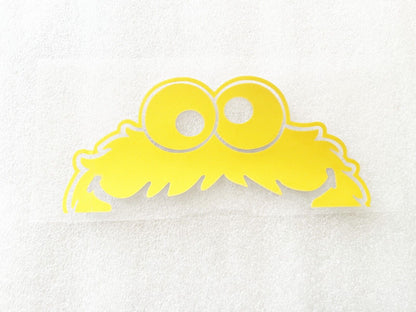 PEEPING COOKIE Sticker Decal Drift JDM Car Wall Window Funny Door Ute ATV Bike