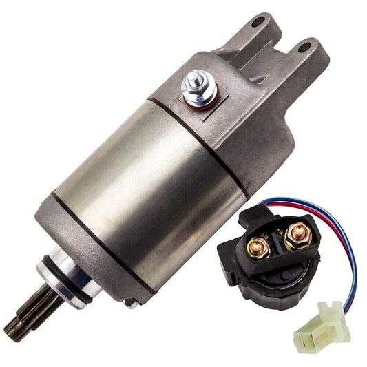 12V STARTER MOTOR & RELAY SOLENOID FOR HONDA TRX300 TRX300FW 4WD FourTrax RX250