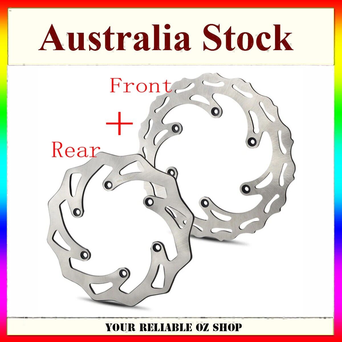 Front & Rear Brake Disc Rotor For KTM 125 250 300 350 450 500 EXC XC SX SXF XCW