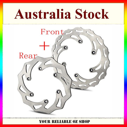 Front & Rear Brake Disc Rotor For KTM 125 250 300 350 450 500 EXC XC SX SXF XCW