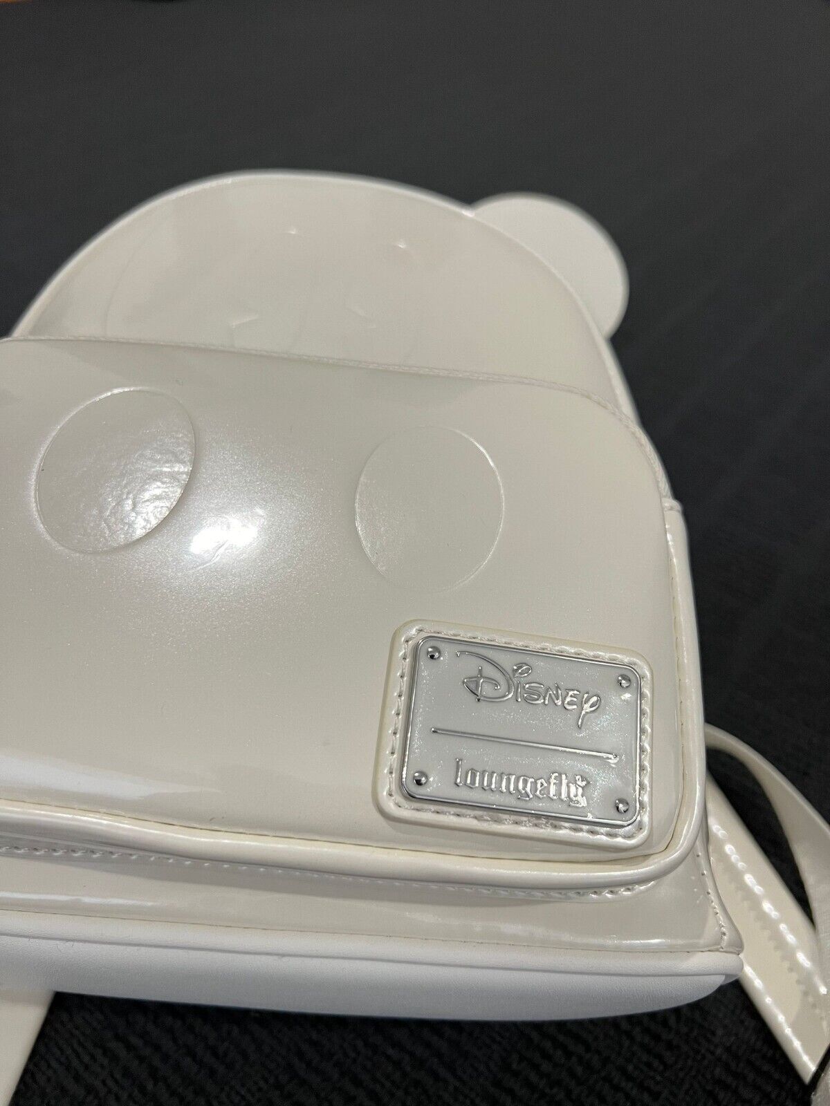 New Loungefly Disney Mickey Mouse Wedding Pearl White Cosplay Mini Girl Backpack
