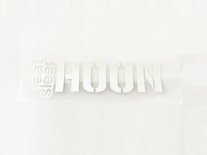 EAT SLEEP HOON Sticker JDM Drift Import Decal CAR illest FATLACE WINDOW DOOR