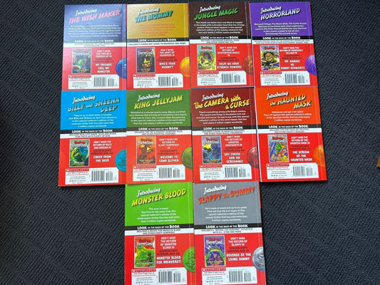 Goosebumps 10 x books bundle R.L.Stine Paperback Teen Horror fiction