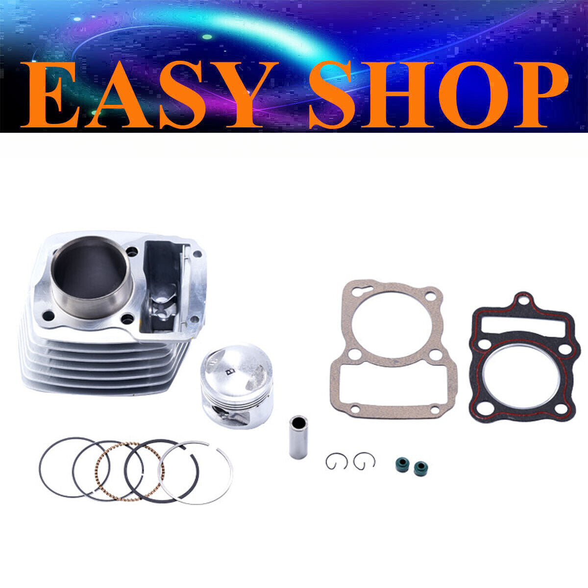Honda Cylinder Kit piston Bore 56.5mm For CG125 125cc ATV Dirt Bike Motorcycle