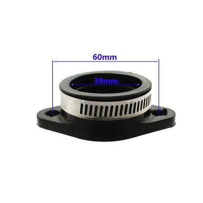 Mikuni VM34-200 34mm VM30 VM32 intake manifold adapter 2 1/4" x 39mm ID