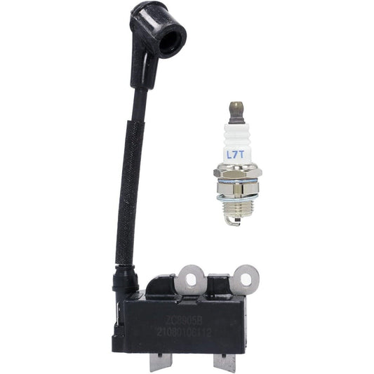 IGNITION COIL SPARK PLUG FOR Ryobi RY254BC 25.4cc String Brushcutter 291337001