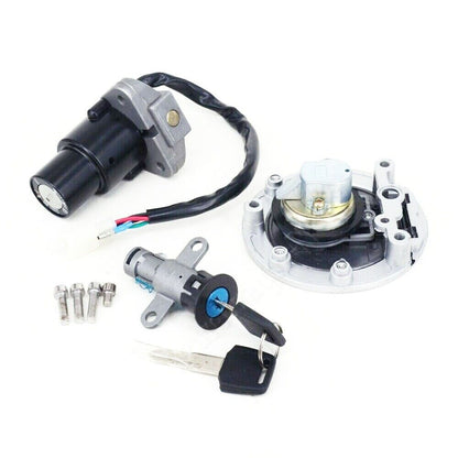 Ignition Key Switch Lock Seat Fuel Cap For Yamaha TZR125 TZM150 TZR150