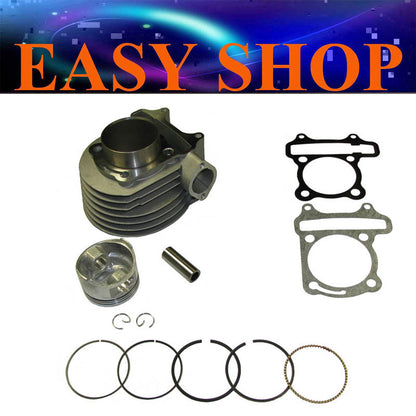 CYLINDER ASSEMBLY PISTON GASKET GY6 125cc 150cc 157QMJ ENGINE SCOOTER ATV GOKART