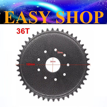 415 36T Offset Chain Sprocket 66cc 80cc 100cc Motorised Motorized Bicycle Bike
