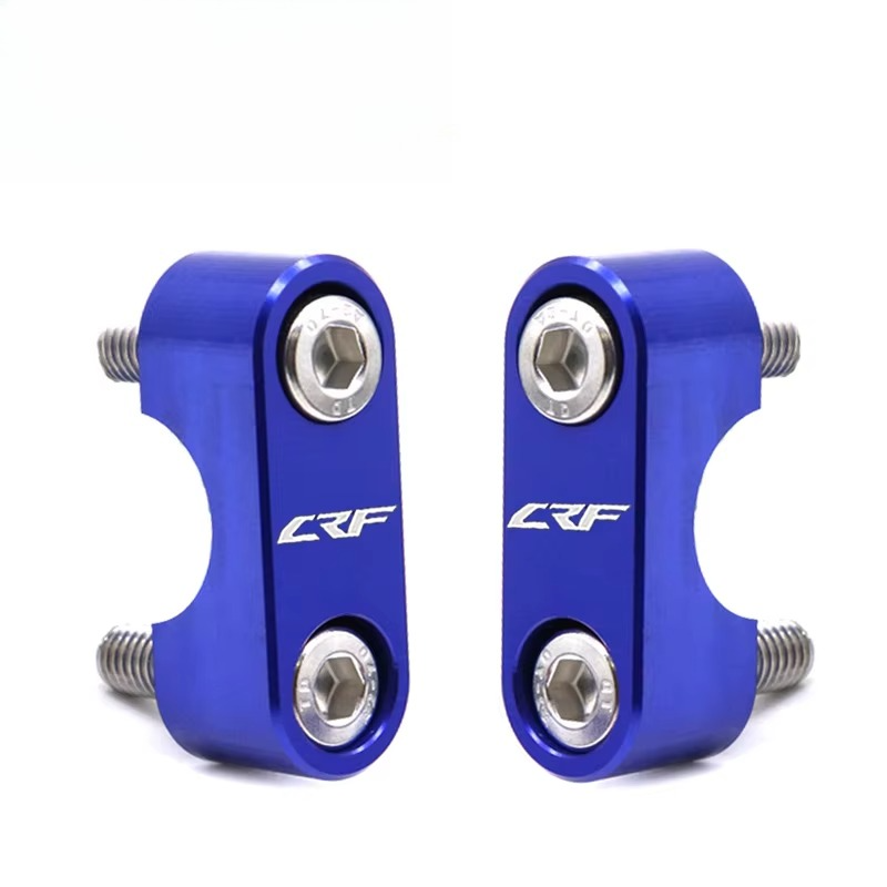 CNC Handlebar Mounting Clamp Riser Bolts For HONDA CRF250M CRF250L Rally