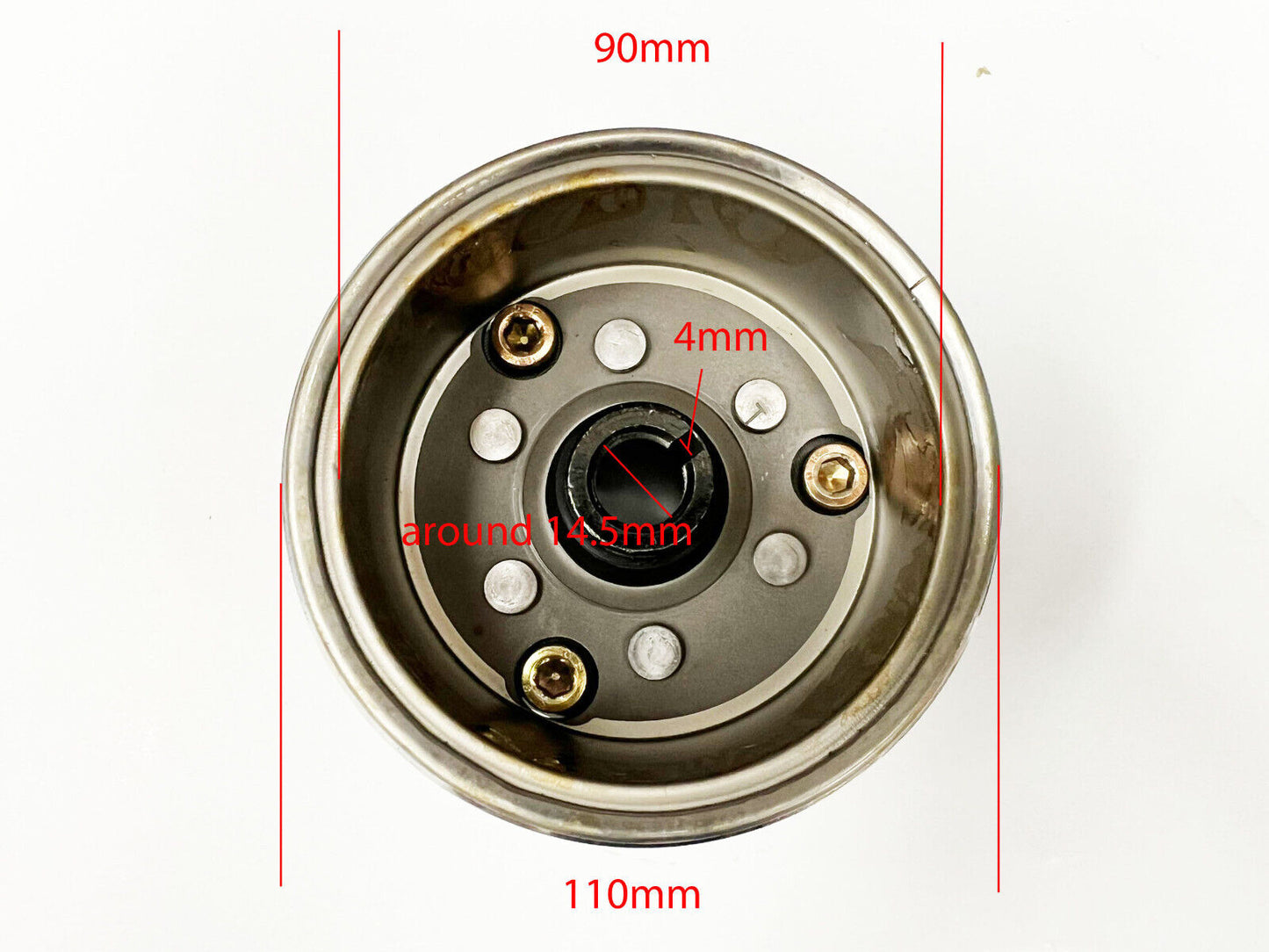 Flywheel Magneto Stator Housing Zongshen 150cc 200cc 250cc ATV QUAD BIKE DIRT